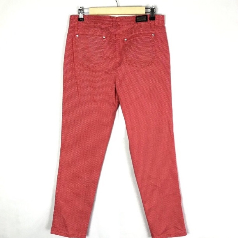 Earl Jeans Polka Dot Red Pinup Ankle Jeans 10
